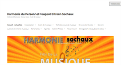 Desktop Screenshot of harmonie-peugeot.fr